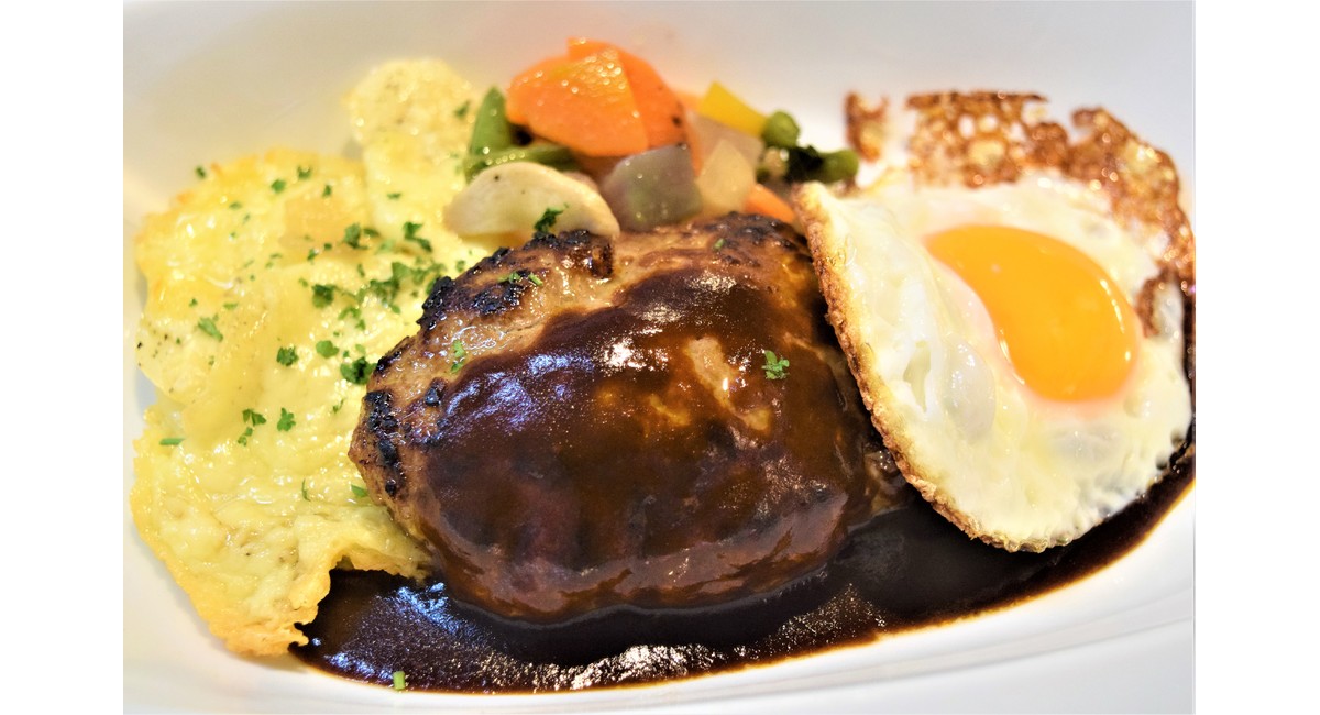 デミグラスハンバーグプレート