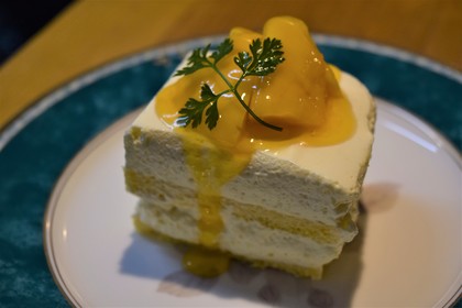 甘さスッキリくちどけ良し！マンゴーティラミス