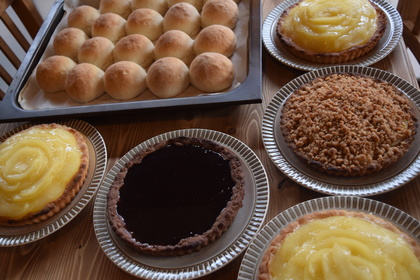 パンもケーキもぜんぶお手製！どれをとっても美味しい♪