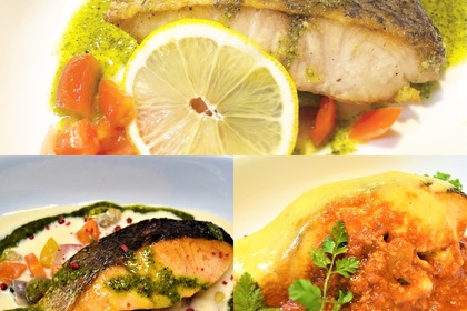 ランチお魚料理一覧