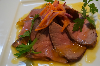 さっぱりと食べやすいローストビーフ♪