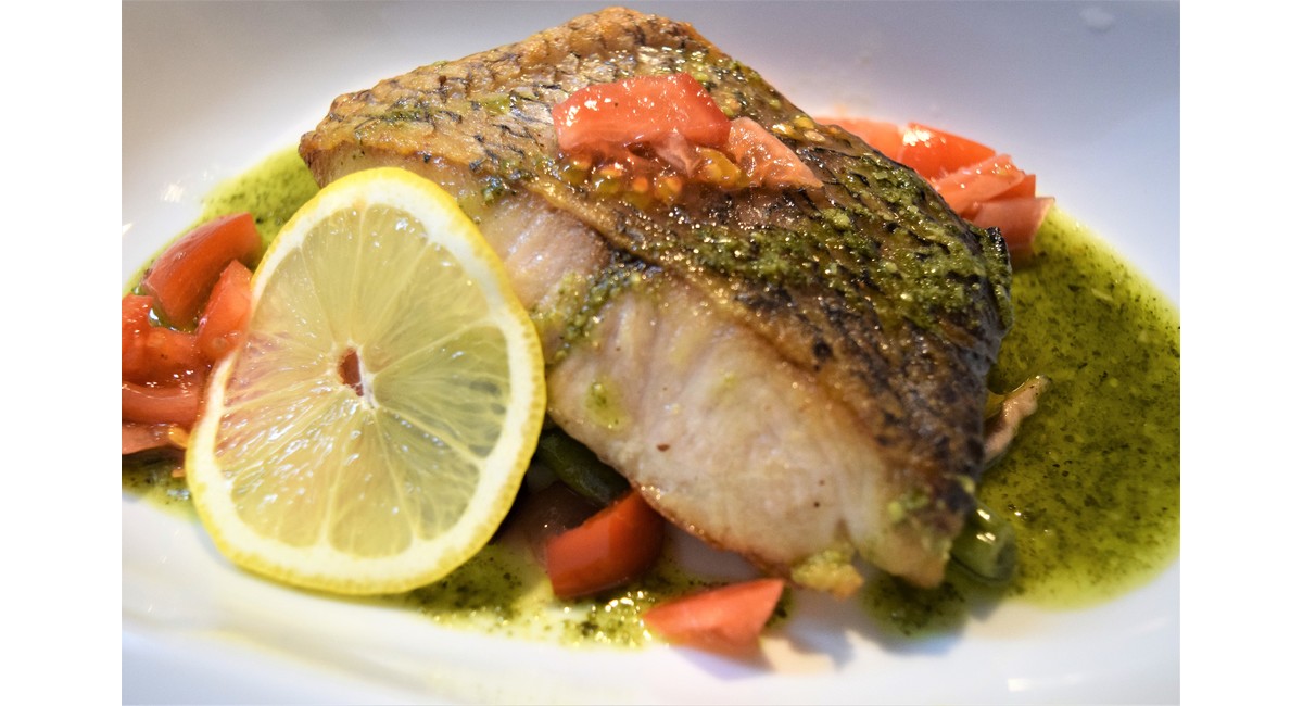 スズキのポワレ