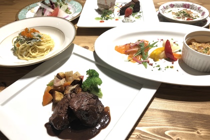 イタリアンコースの一例