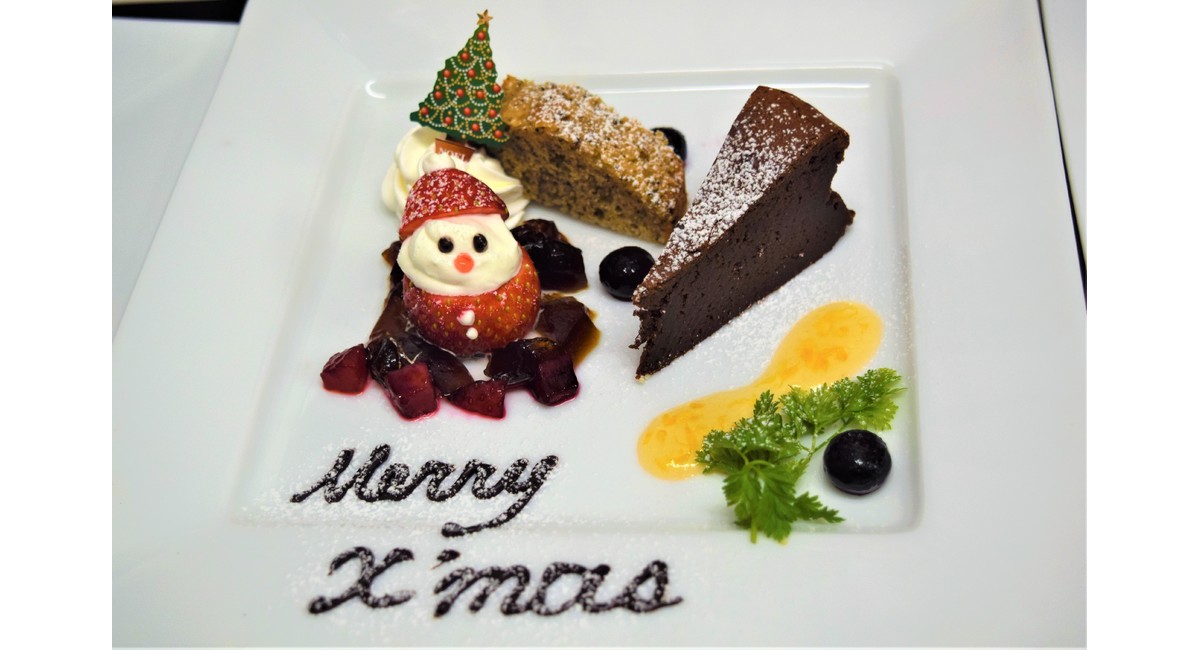 せかっくのクリスマス、素敵なディナーを楽しもう♪