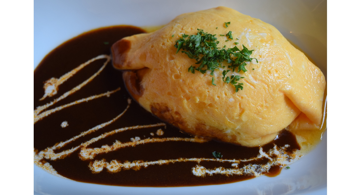 とろ～りチーズのオムバーグ