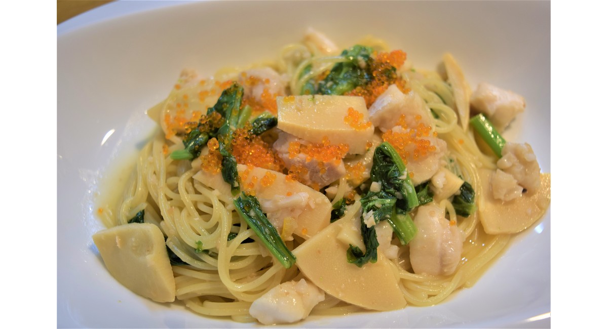 春野菜のペペロンチーノ