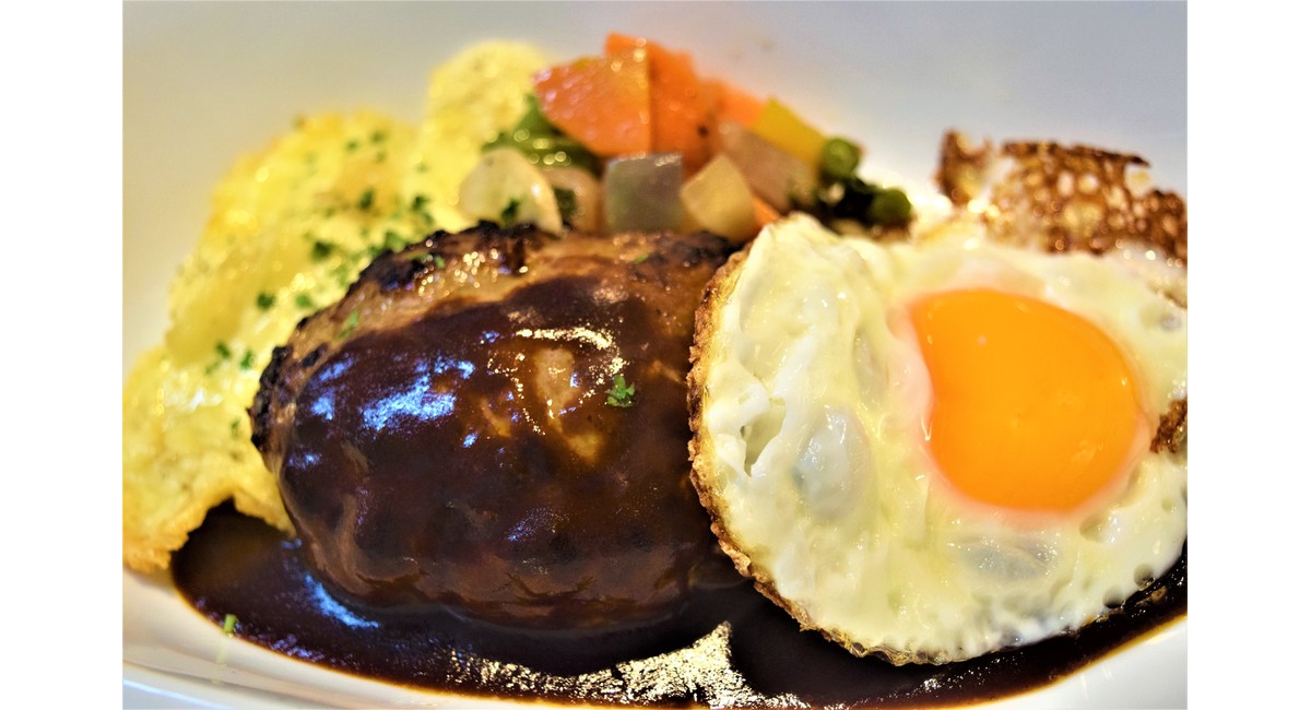 デミグラスハンバーグプレート