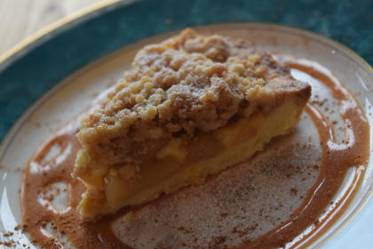 大人気のアップルシナモンのタルト