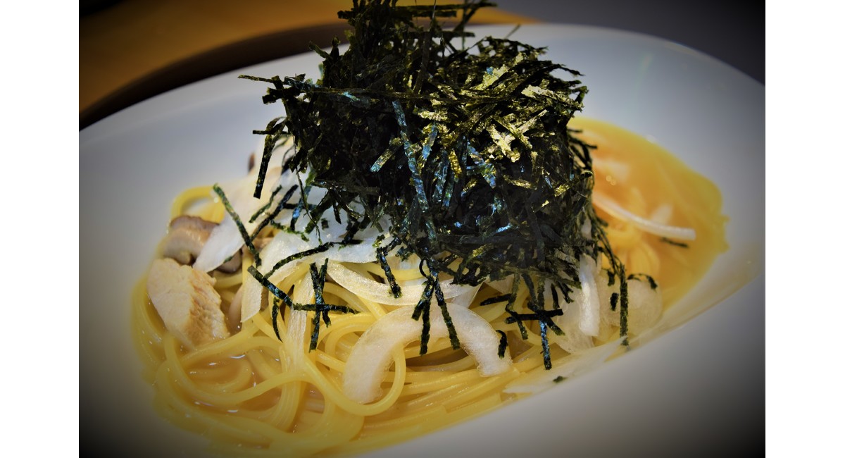 鶏ときのこの和風パスタ