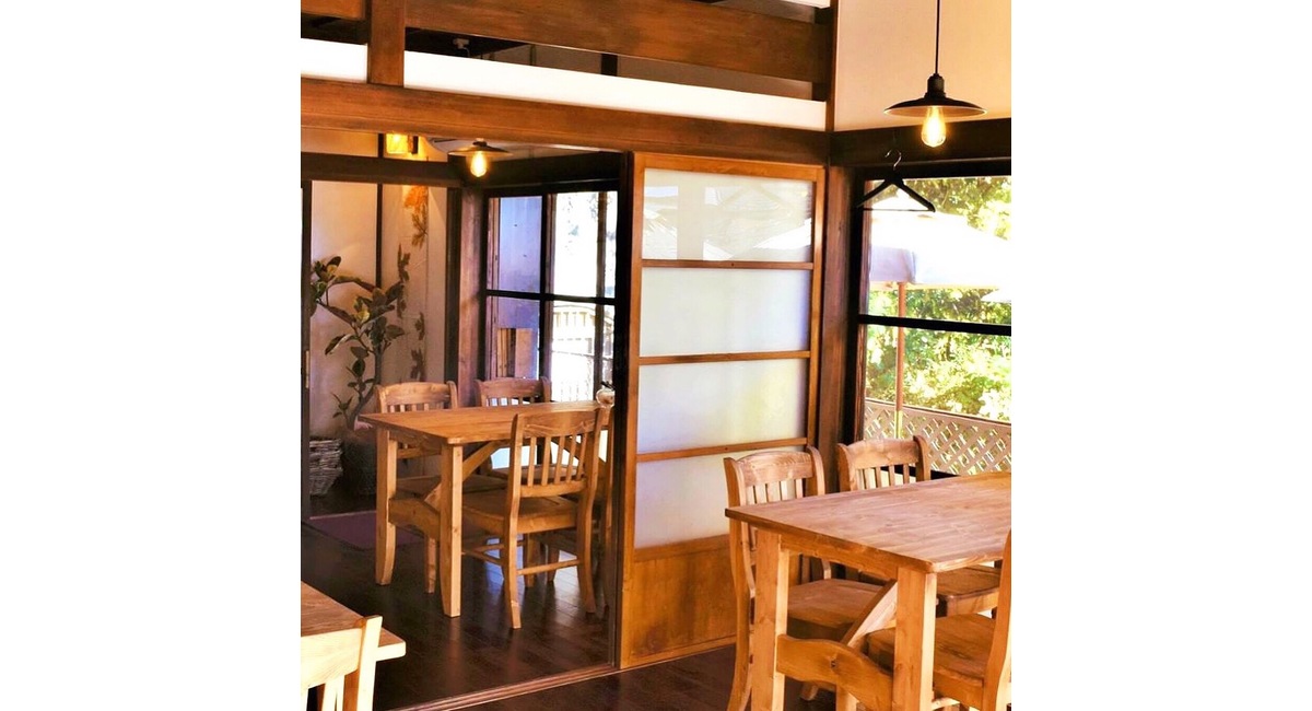 隠れ家的古民家イタリアンレストランアルビコッカの店内の雰囲気