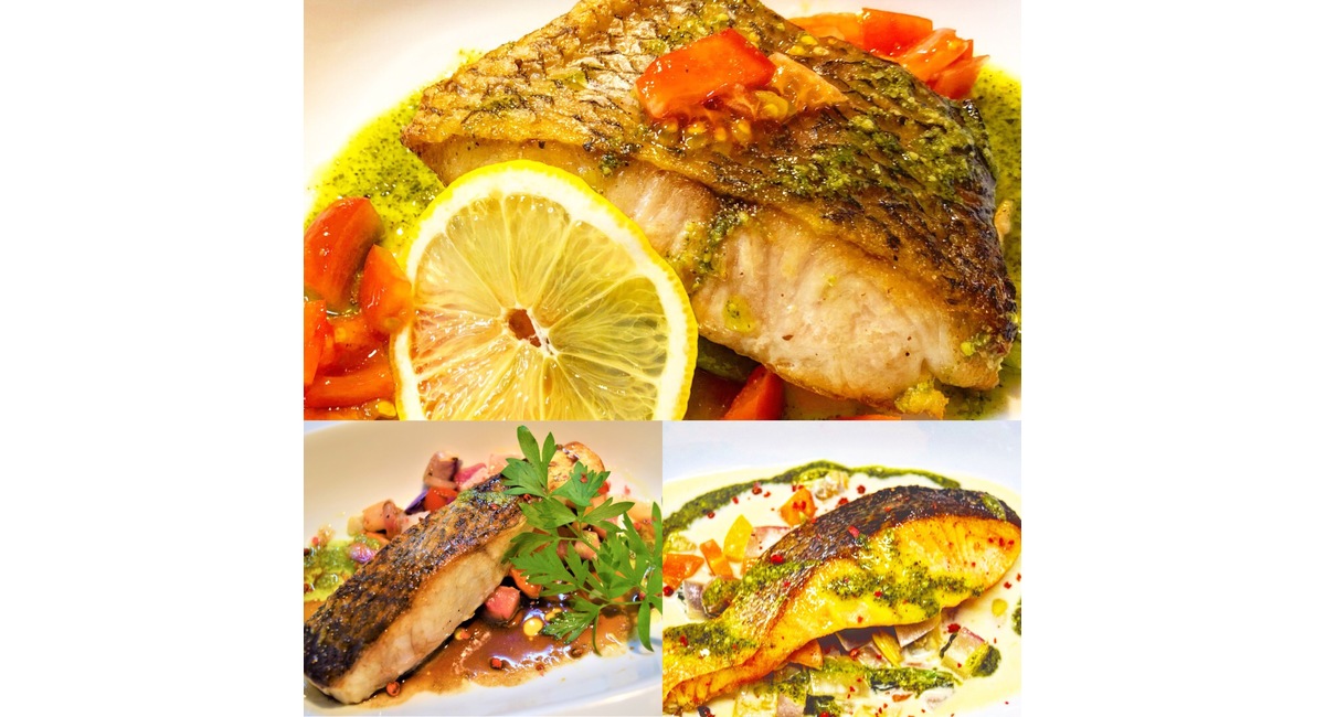 古民家イタリアンアルビコッカのランチお魚料理