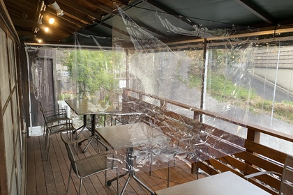 コロナ飛散防止対策