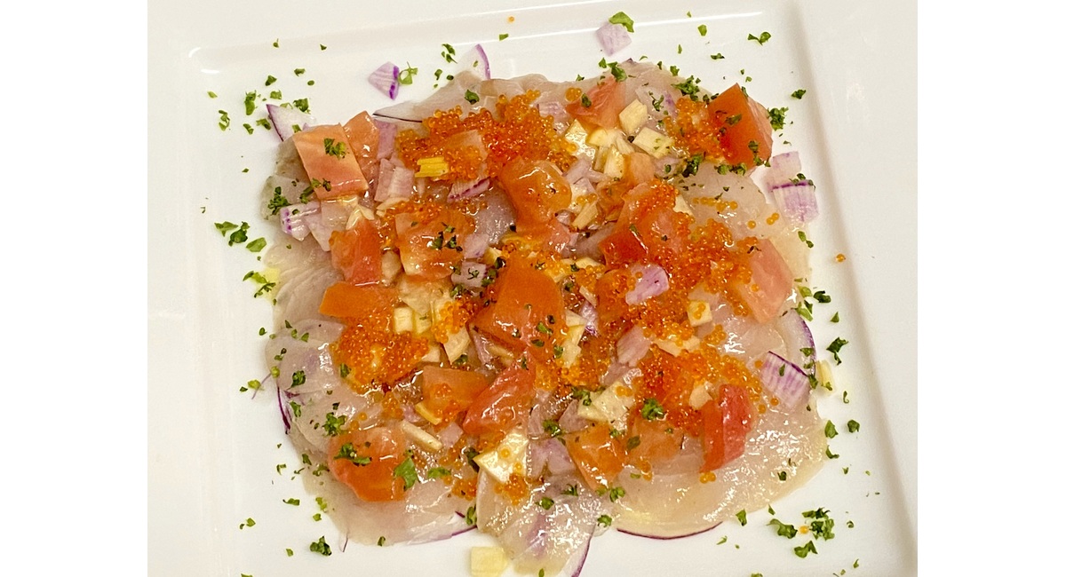 鮮魚のカルパッチョ