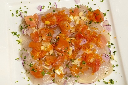 鮮魚のカルパッチョ