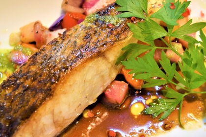 スズキのポワレ