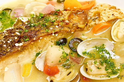 スズキのアクアパッツァ