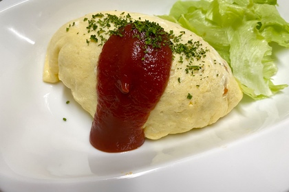 プレーンオムライス