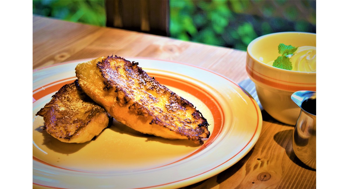 アーモンドミルクで作ったフレンチトースト