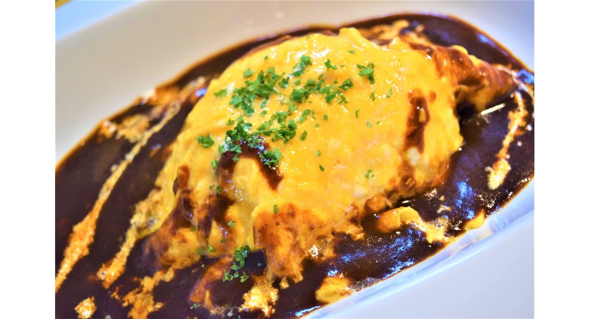 とろーりチーズのオムバーグ